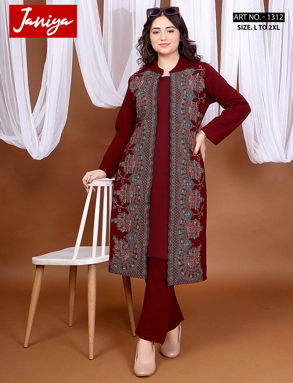 JANIYA-SHRUG SET-1312