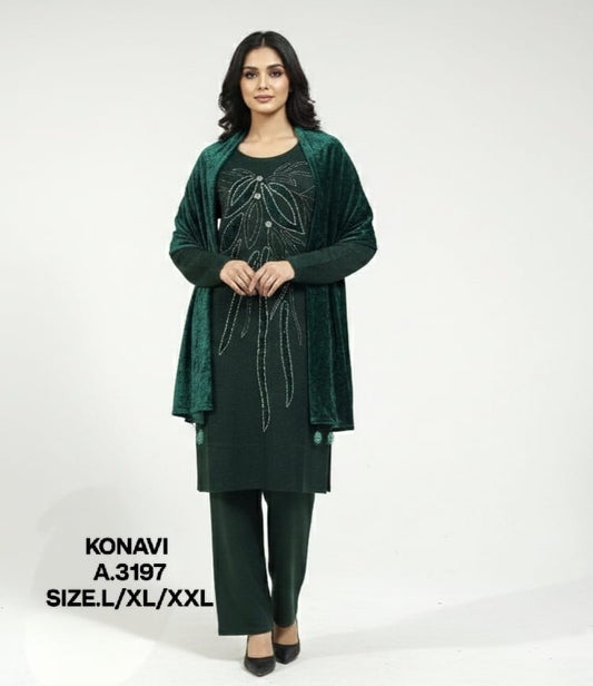 KONAVI - KURTI SET - 3197