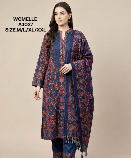 WOMELLE-KURTI SET-1027