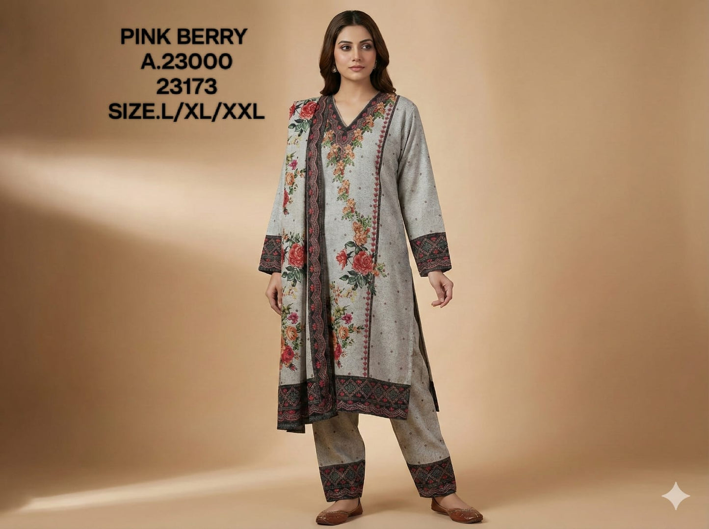 PINK BERRY-KURTI SET-23173