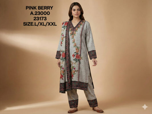 PINK BERRY-KURTI SET-23173