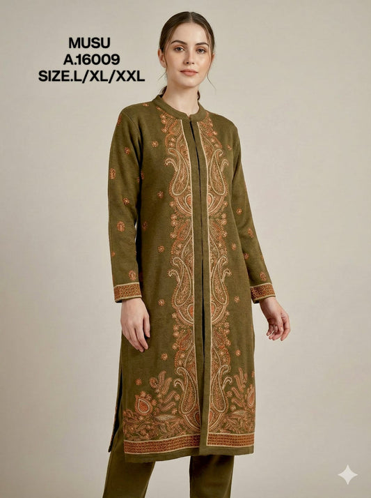 WABBI SABBI-SHRUG SET-16009