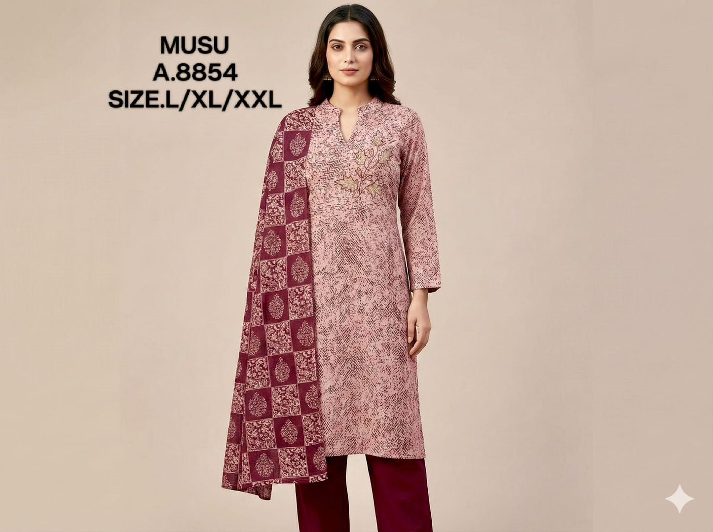 WABI SABBI-KURTI SET-8854