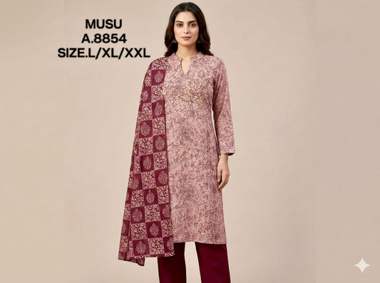 WABI SABBI-KURTI SET-8854