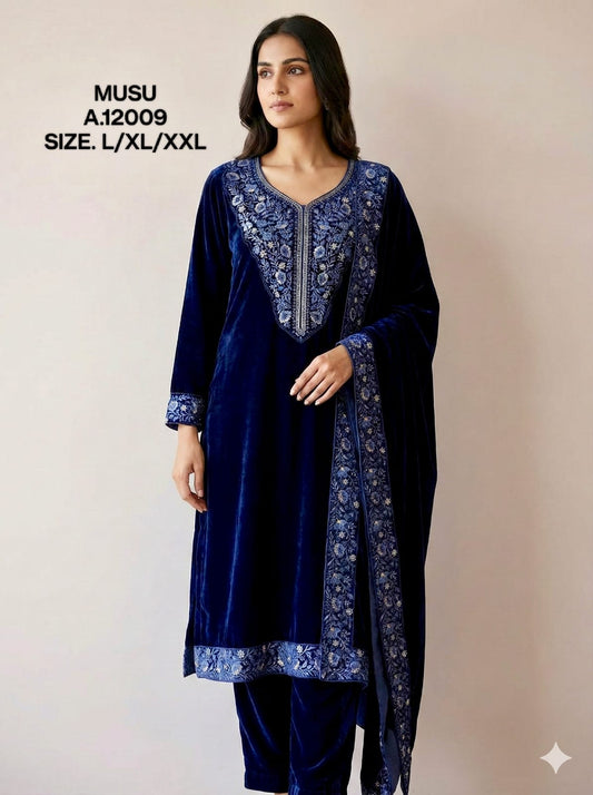WABBI SABBI-KURTI SET-12009