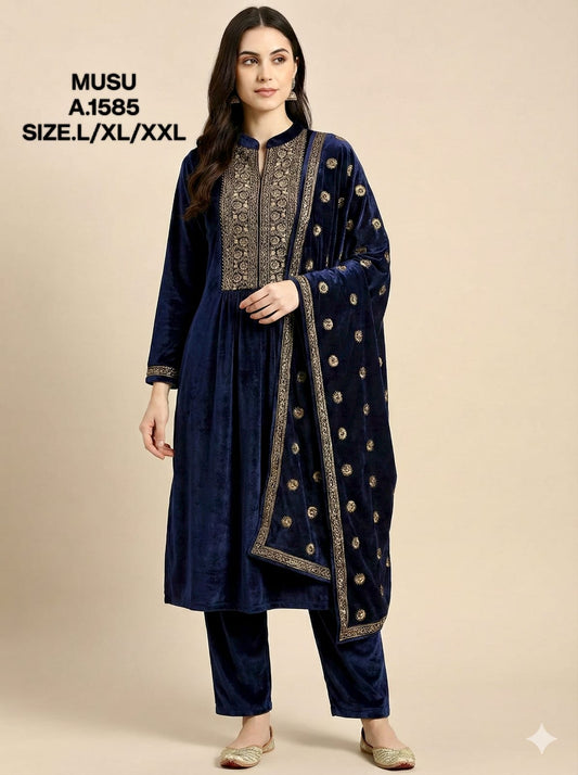 WABBI SABBI-KURTI SET-1585