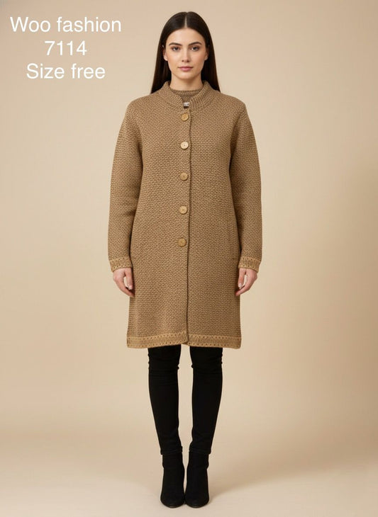 WOO FASHION-CARDIGAN-7114