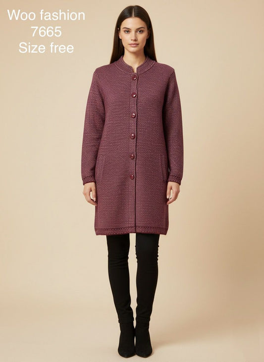 WOO FASHION-CARDIGAN-7665