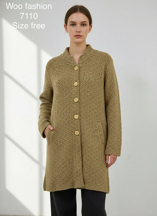 WOO FASHION-CARDIGAN-7110