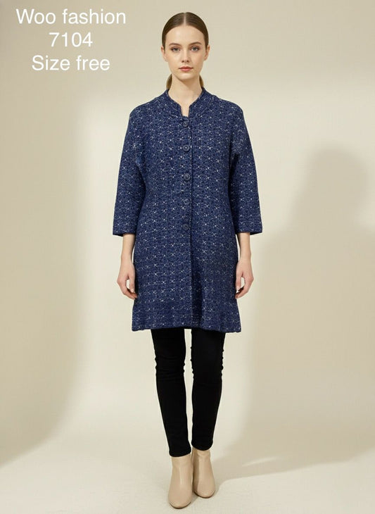 WOO FASHION-CARDIGAN-7104