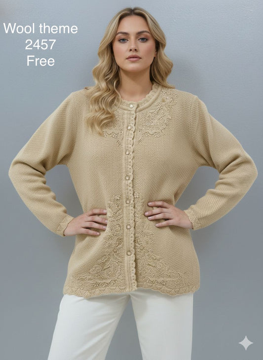 WOOL THEME-CARDIGAN-2457