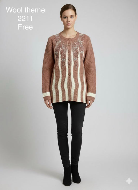 WOOL THEME-CARDIGAN-2211