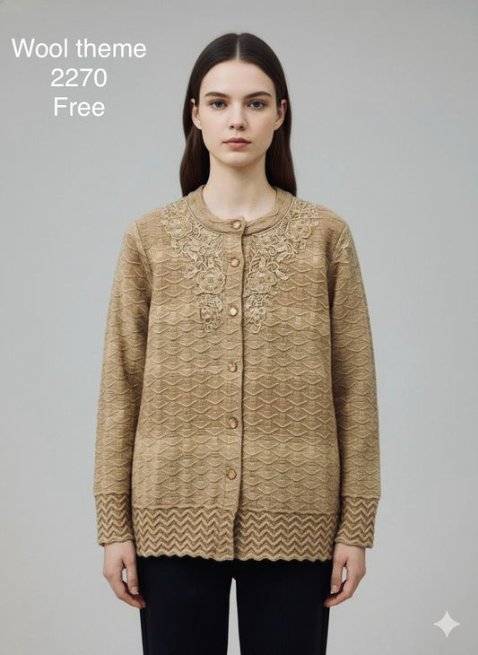 WOOL THEME-CARDIGAN-2270