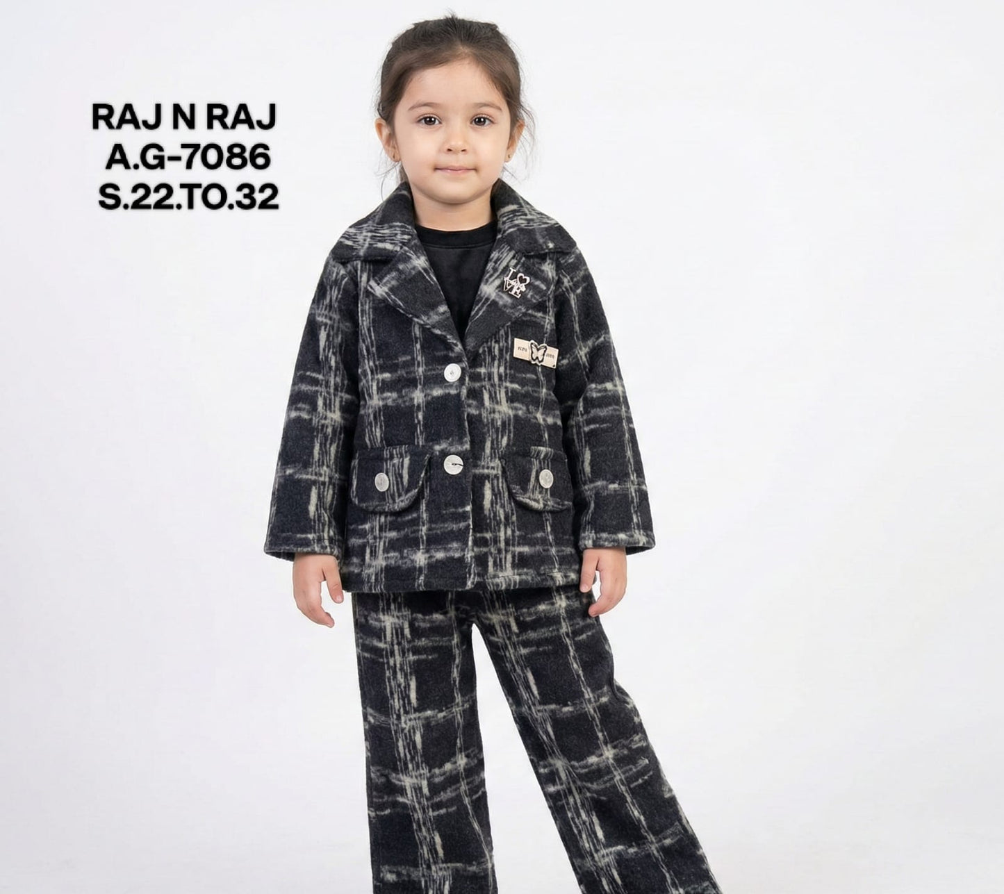RAJ-N-RAJ-GIRLISH SUIT-7086