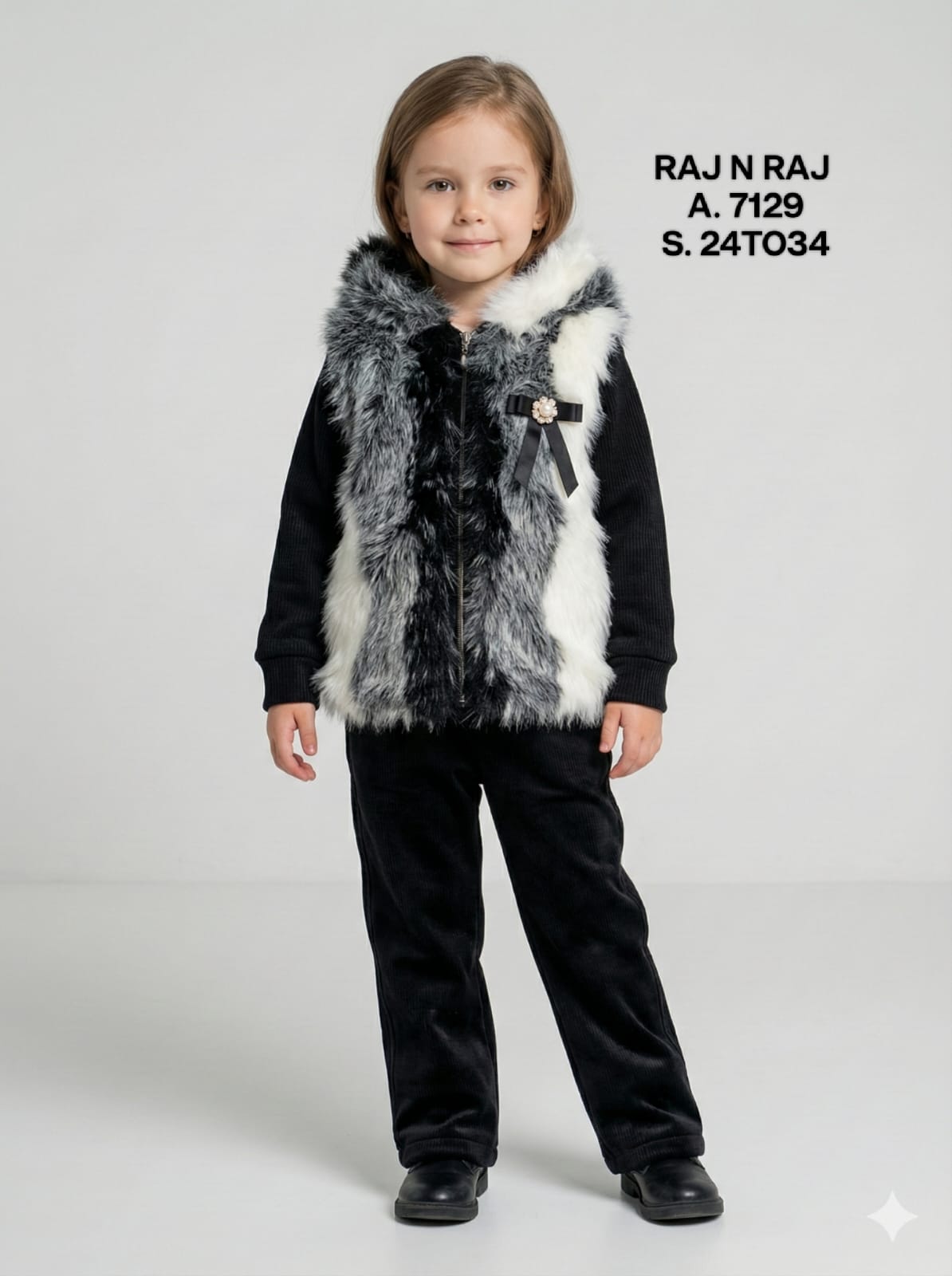 RAJ-N-RAJ-GIRLISH SUIT-7129