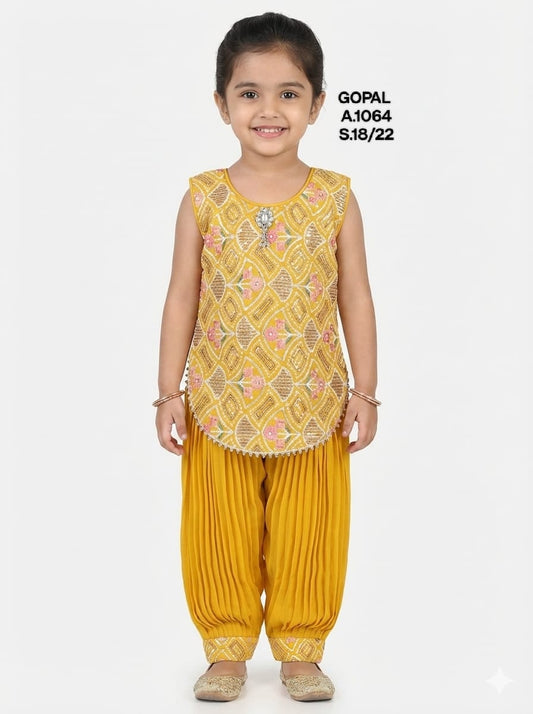 GOPAL DRESSES-PATIALA SUIT-1064