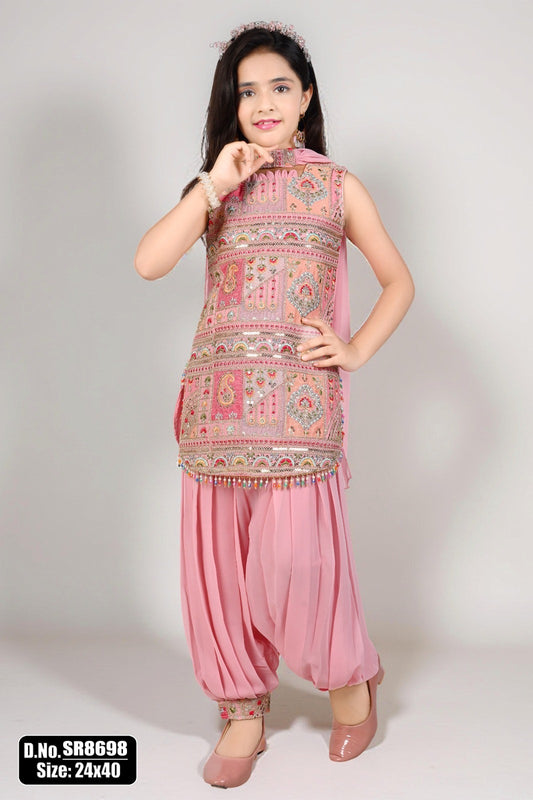 GOPAL DRESSES-PATIALA SUIT-8698
