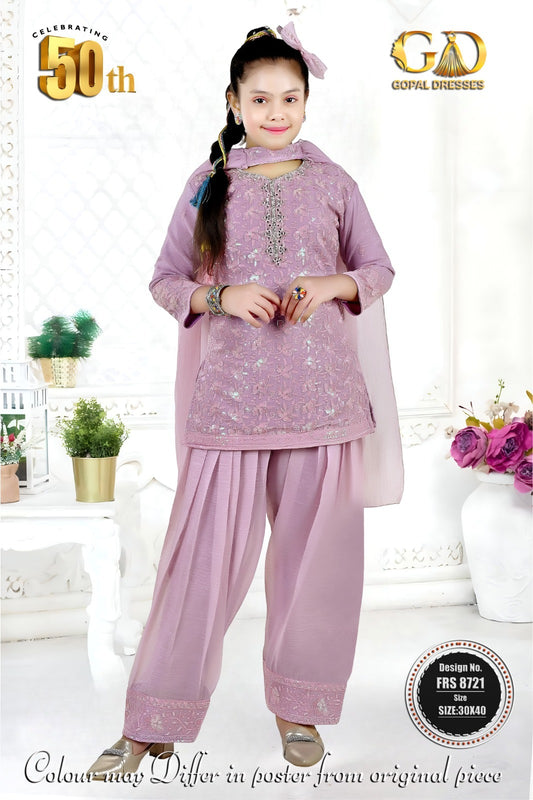 GOPAL DRESSES-PATIALA SUIT-8721