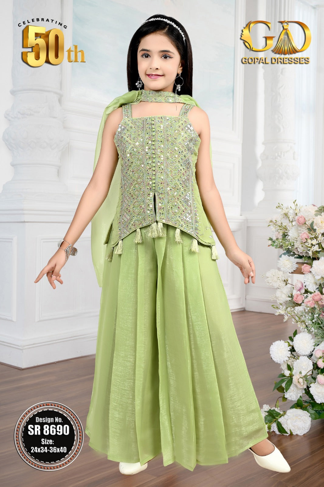 GOPAL DRESSES-SHARARA SUIT-8690