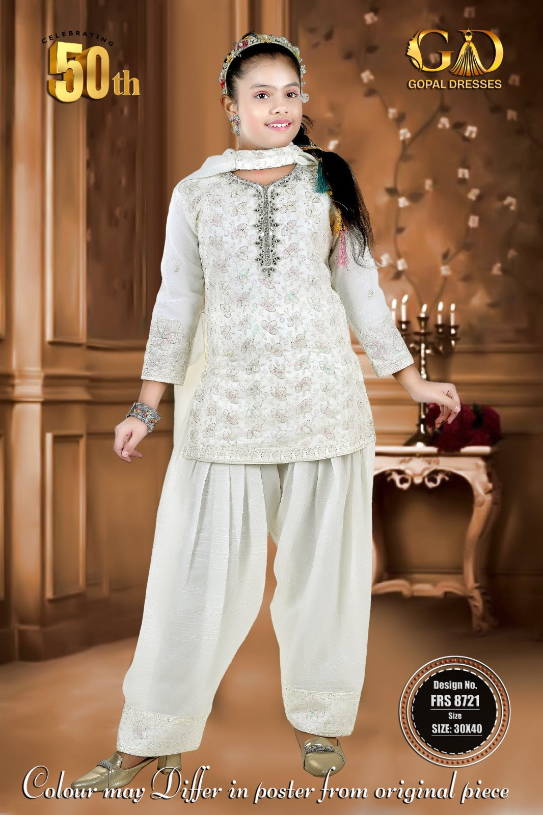 GOPAL DRESSES-PATIALA SUIT-8721