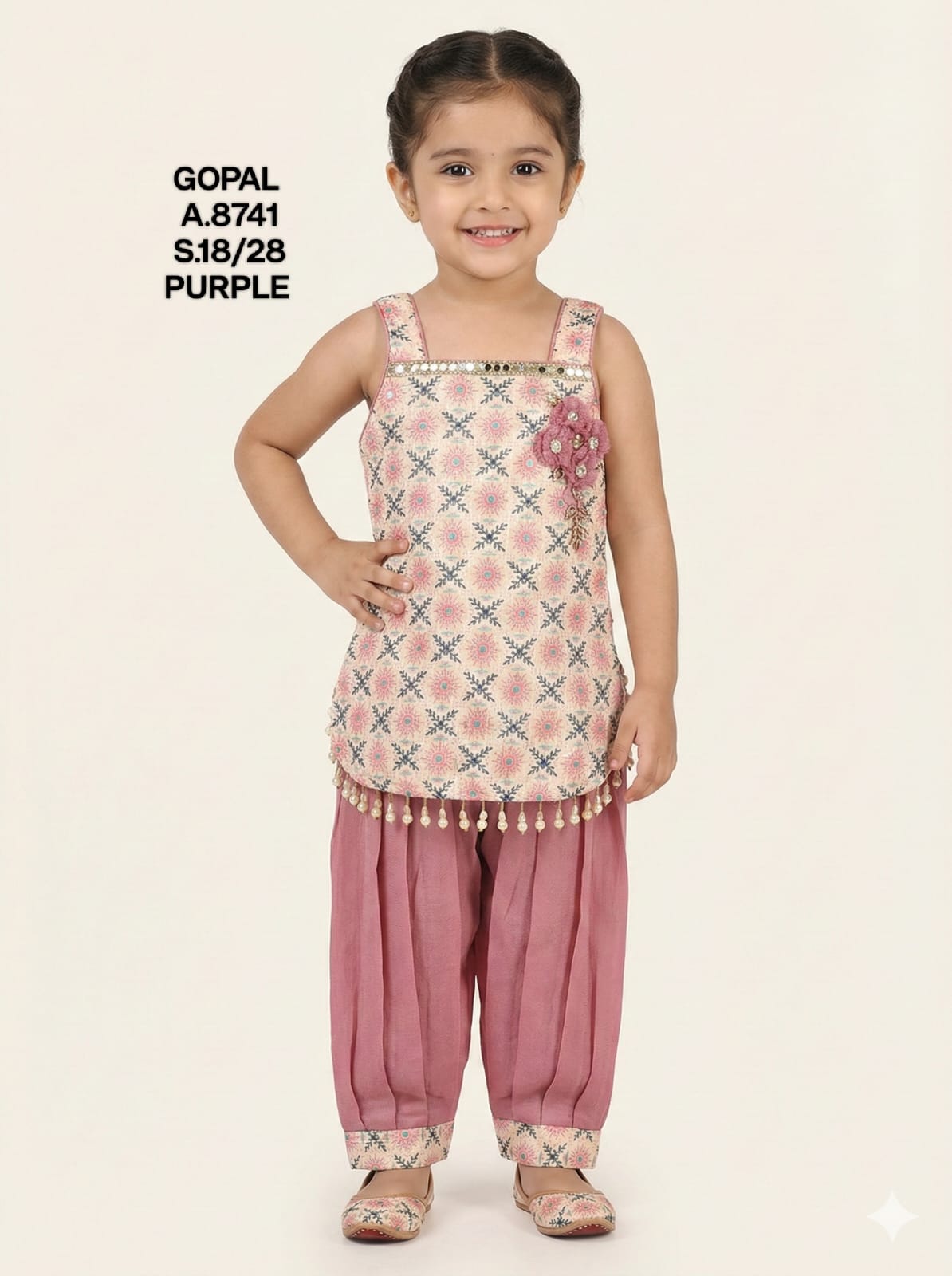 GOPAL DRESSES-PATIALA SUIT-8741