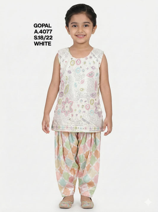 GOPAL DRESSES-PATIALA SUIT-4077