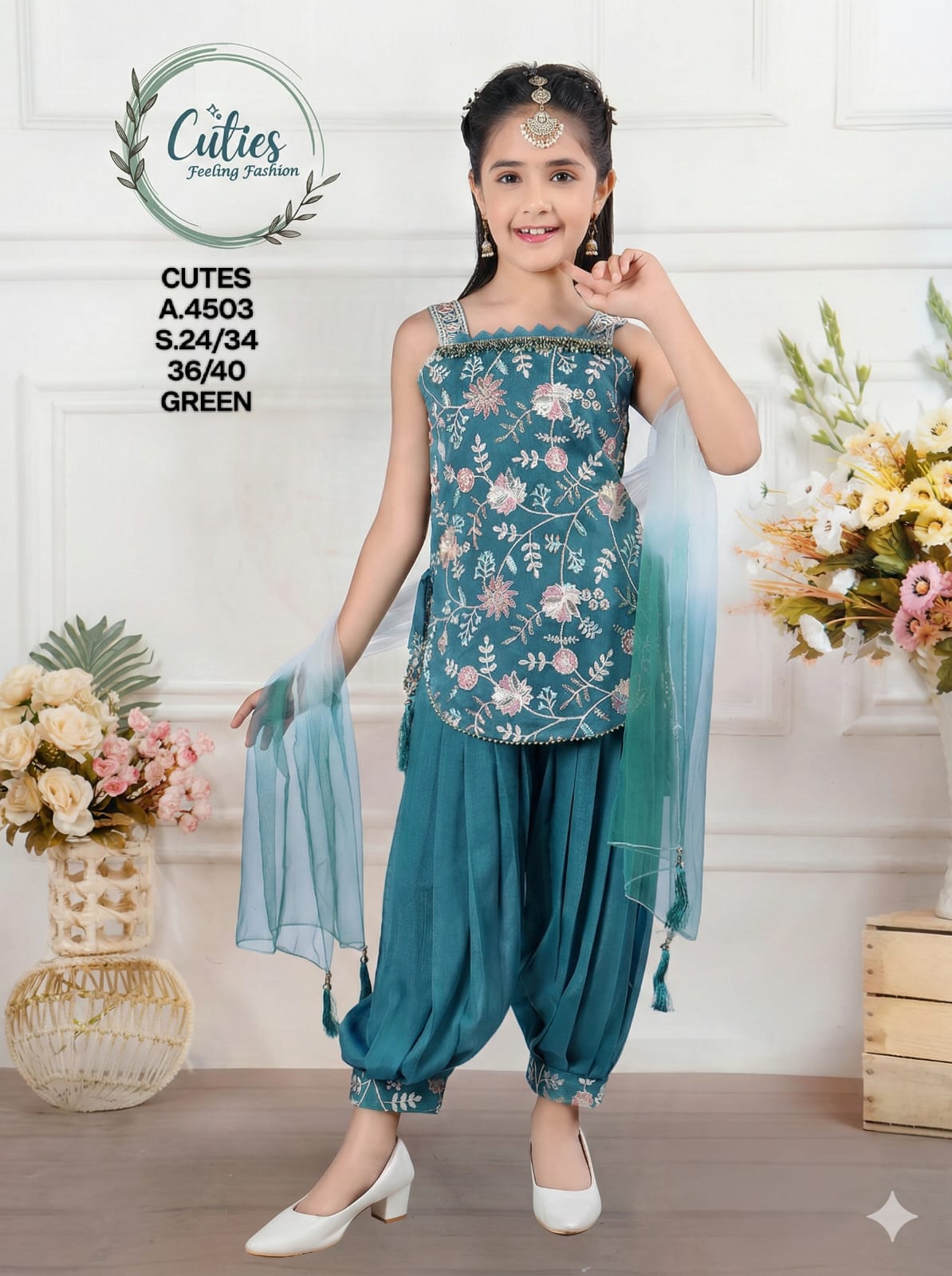CUTIES-PATIALA SUIT-4503
