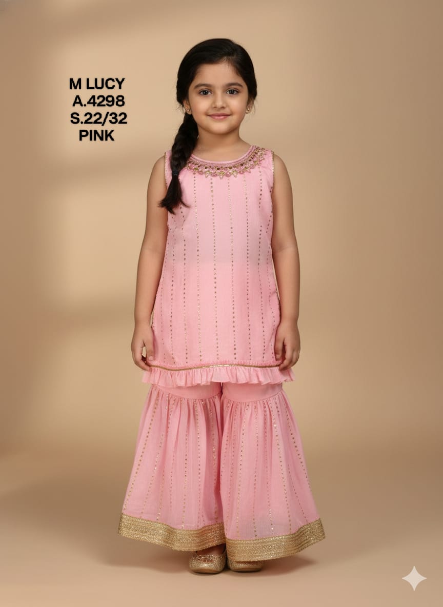 M-LUCY-GHARARA SUIT-4298