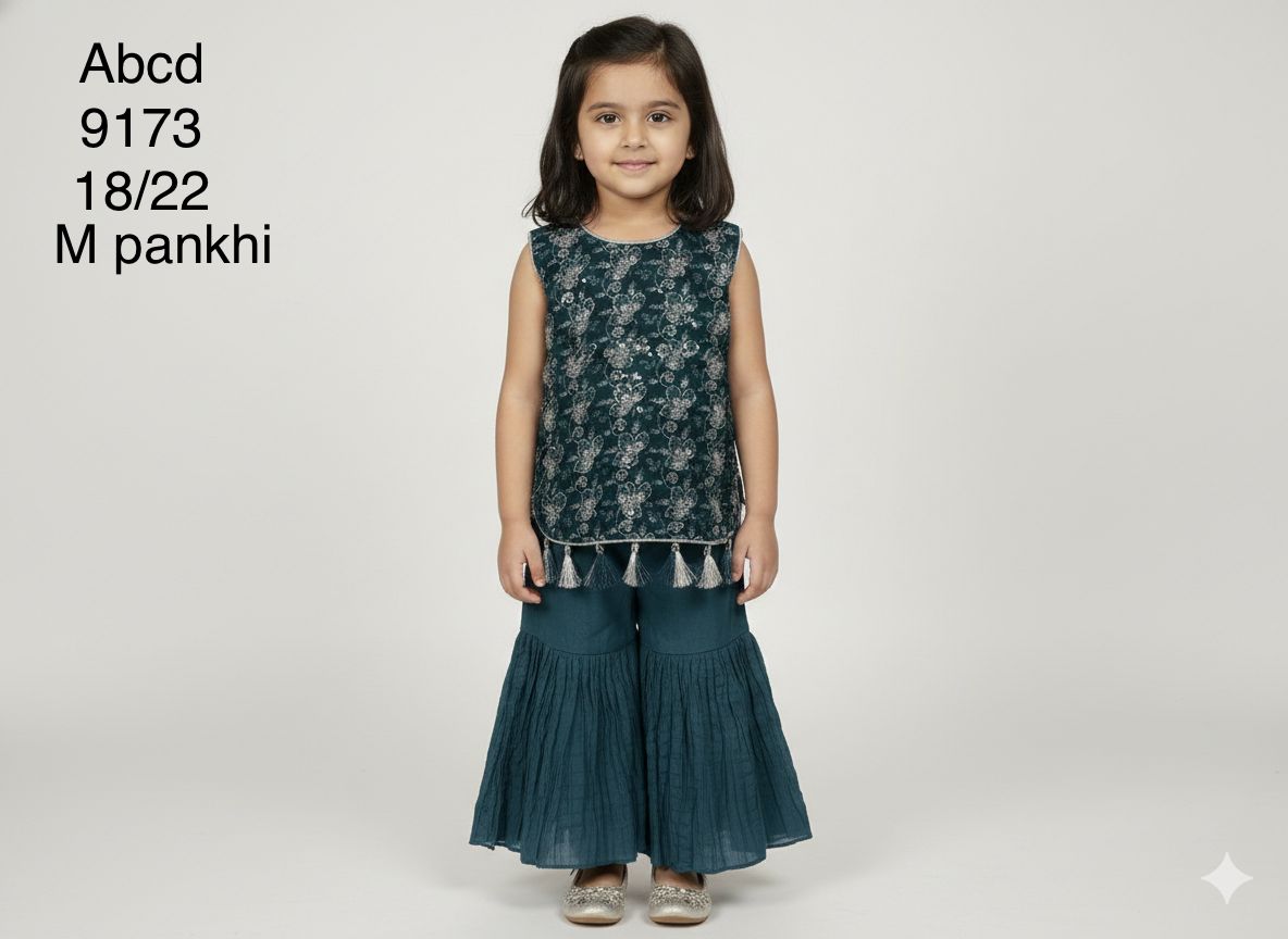 ABCD-GHARARA SUIT-9173