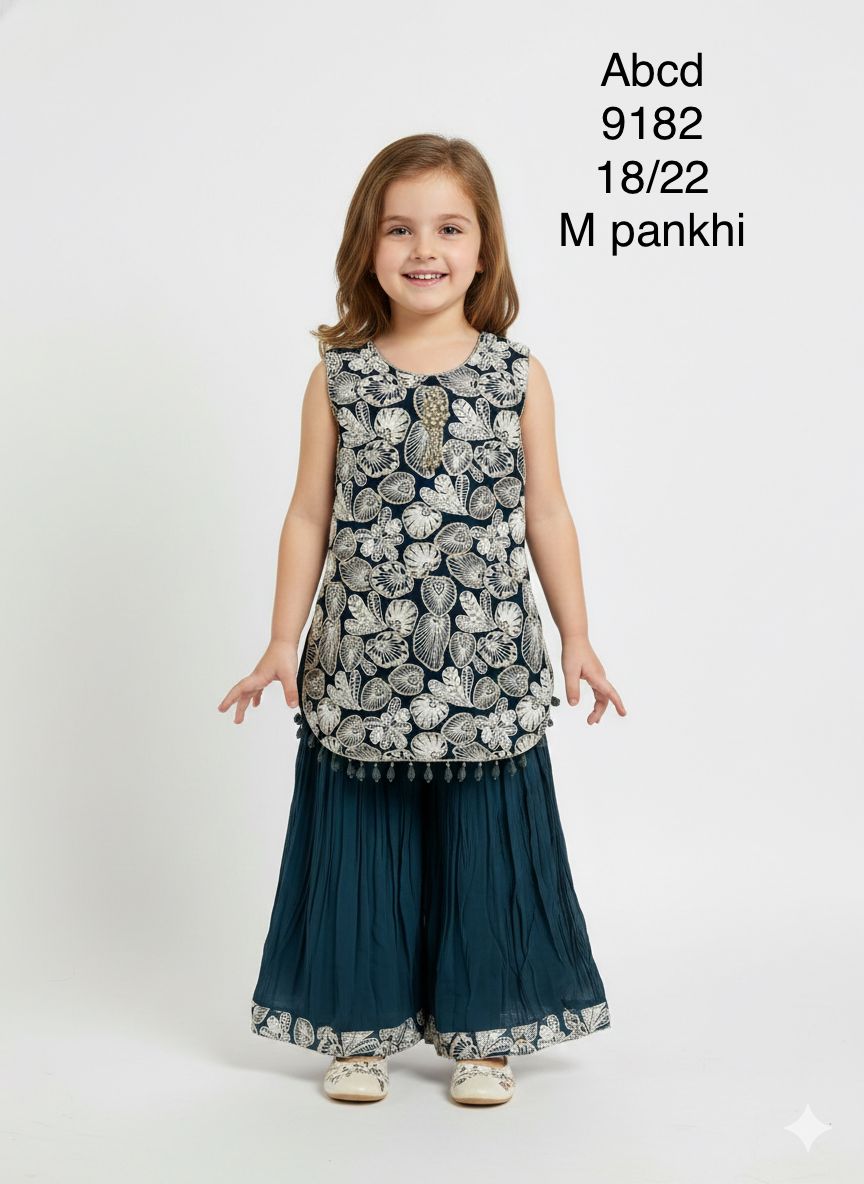 ABCD-GHARARA SUIT-9182