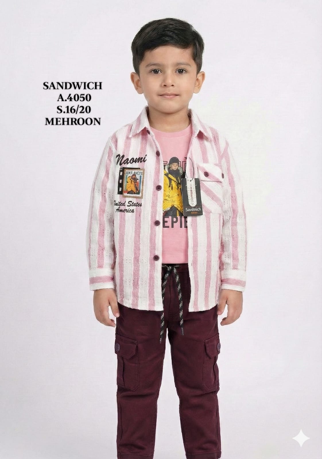 SANDWICH-PANT SUIT-4050