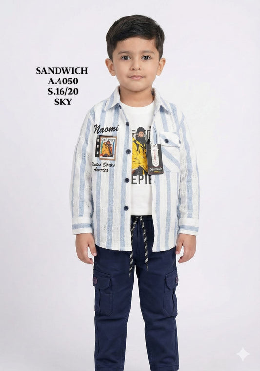 SANDWICH-PANT SUIT-4050