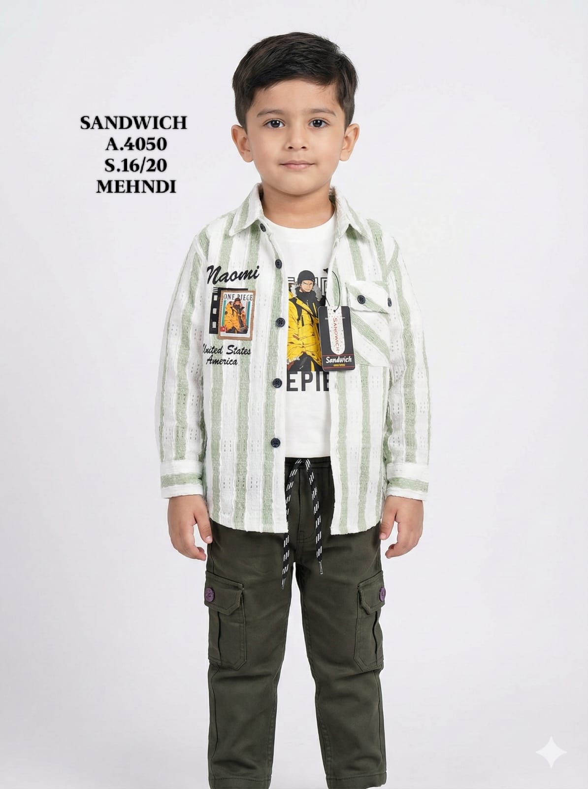 SANDWICH-PANT SUIT-4050