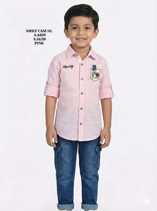 SMILY CAUSAL-PANT SUIT-4059