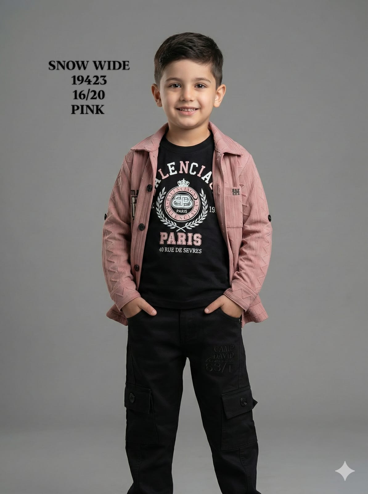 SNOW WIDE-PANT SUIT-19423