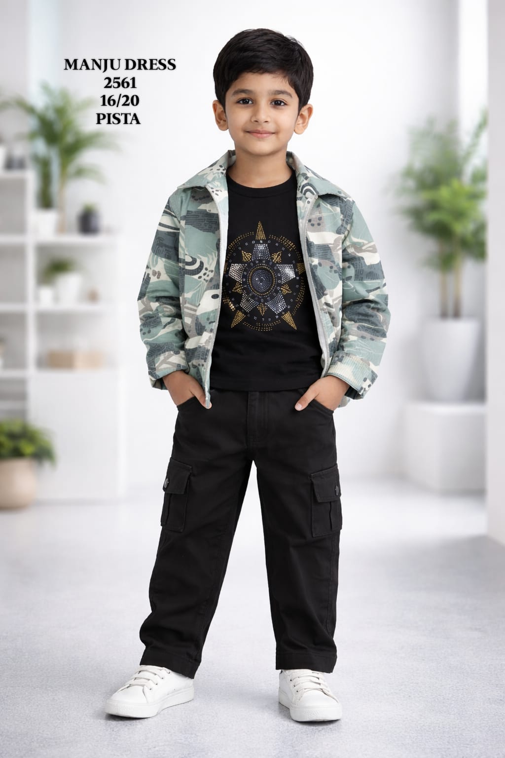 MANJU DRESS-PANT SUIT-2561