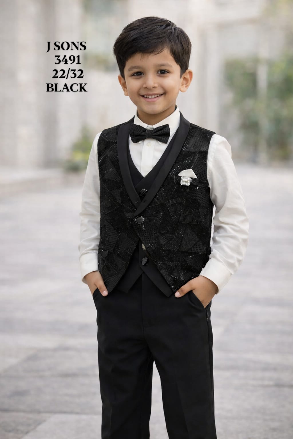 J-SONS-TEXTILE SUIT-3491