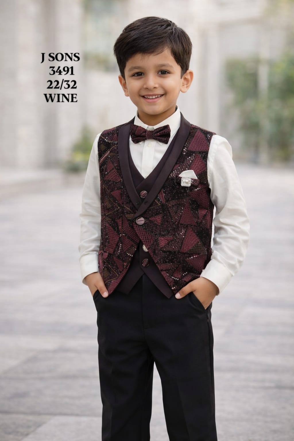 J-SONS-TEXTILE SUIT-3491