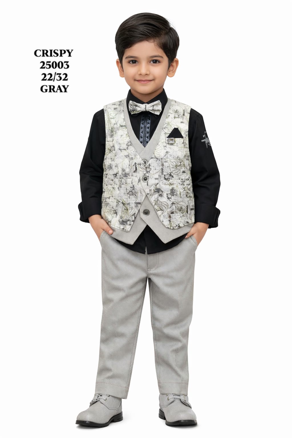 CRISPY-TEXTILE SUIT-25003