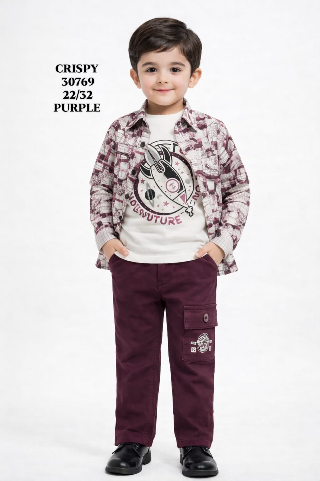 CRISPY-TEXTILE SUIT-30769