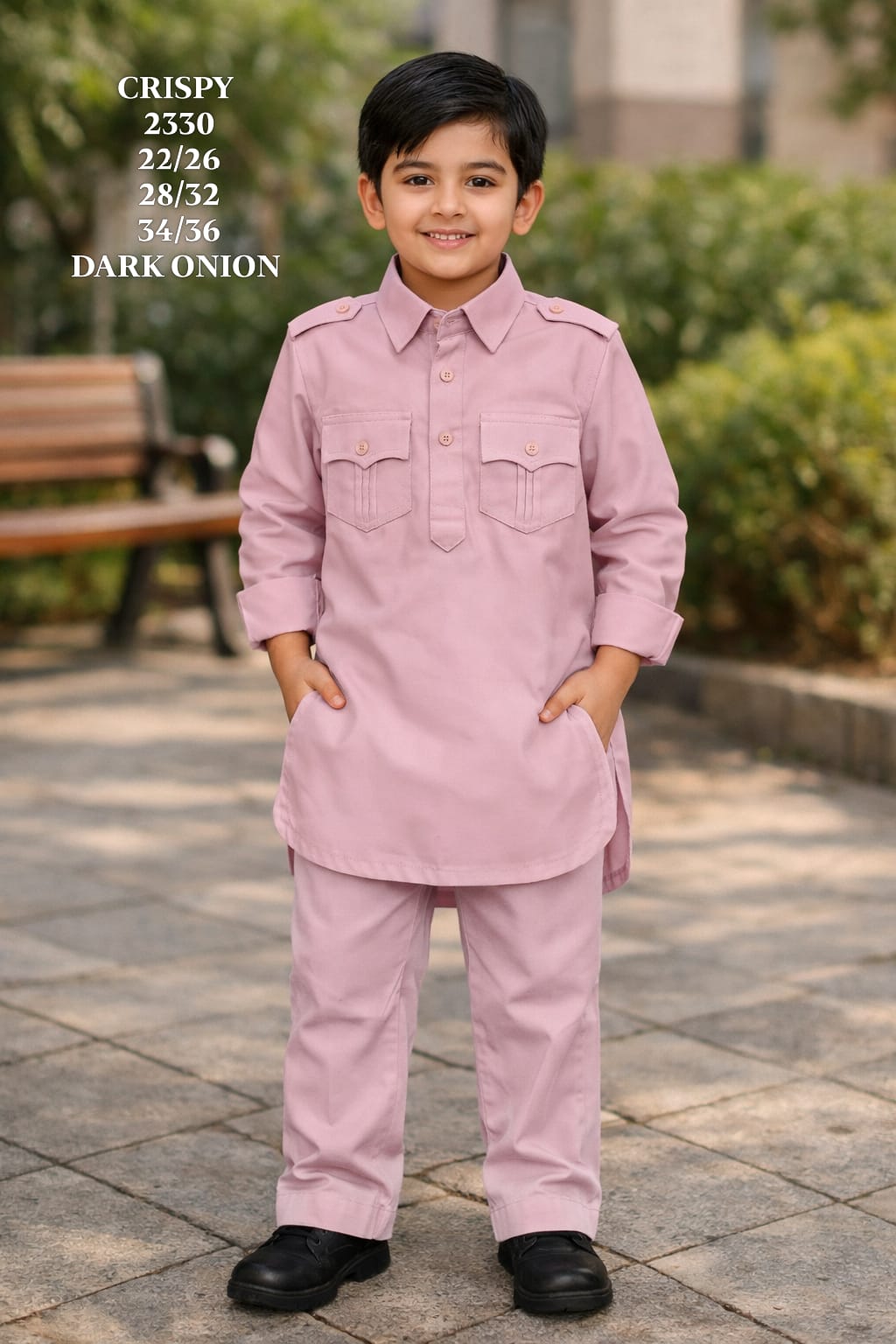 CRISPY-KURTA PAJAMA-2330