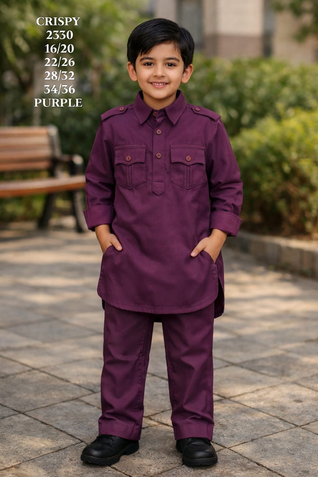 CRISPY-KURTA PAJAMA-2330