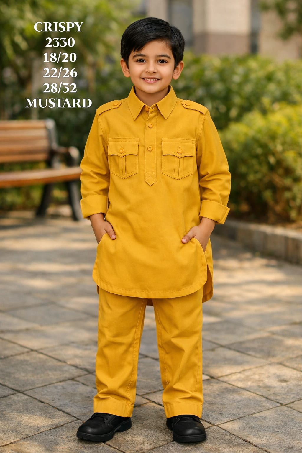 CRISPY-KURTA PAJAMA-2330
