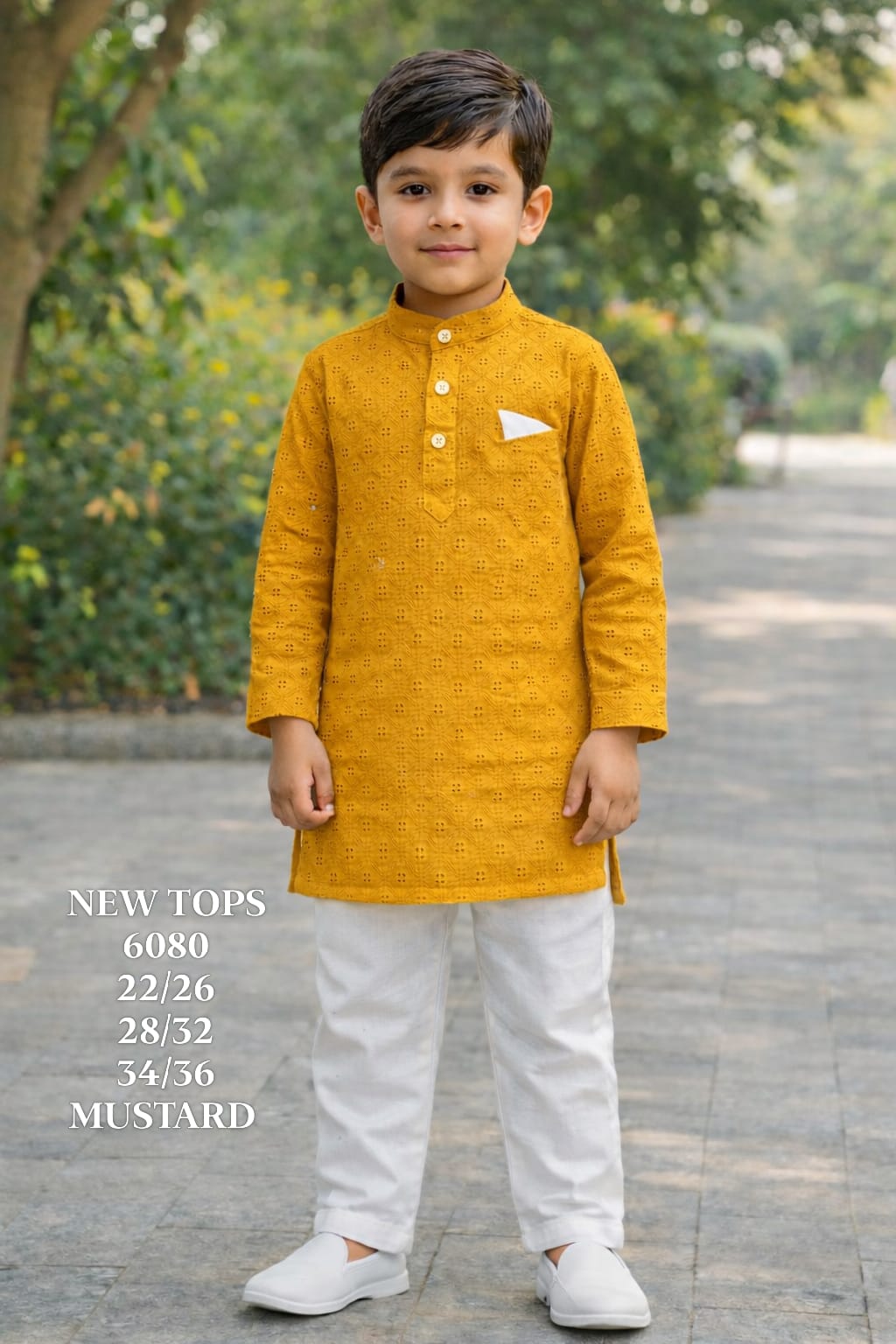 NEW TOPS-KURTA PAJAMA-6080