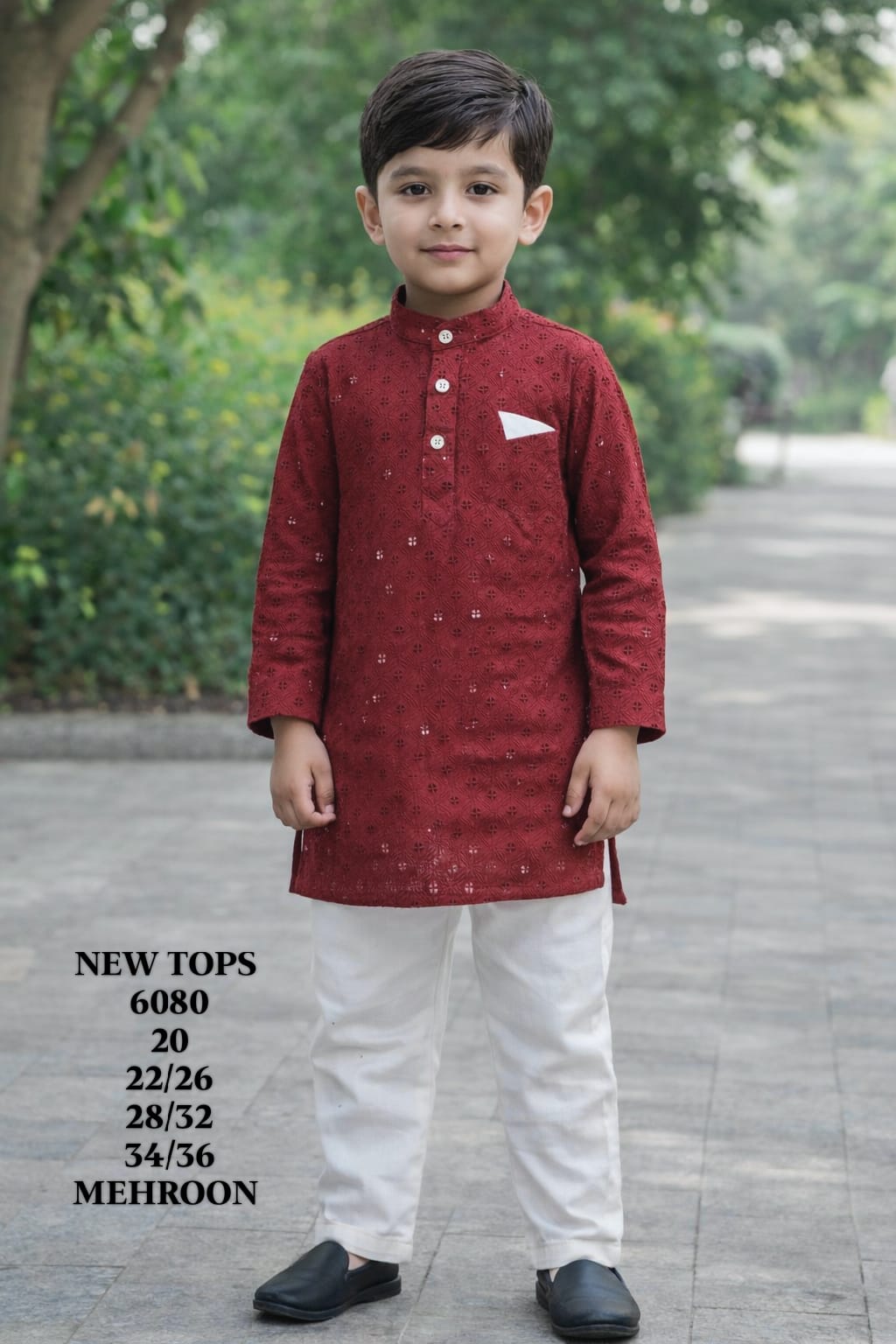 NEW TOPS-KURTA PAJAMA-6080