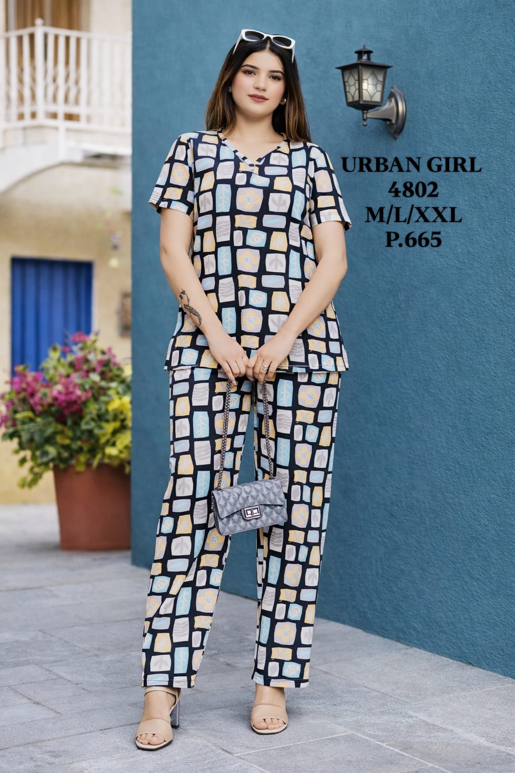 URBAN GIRL-CORD SET-4802