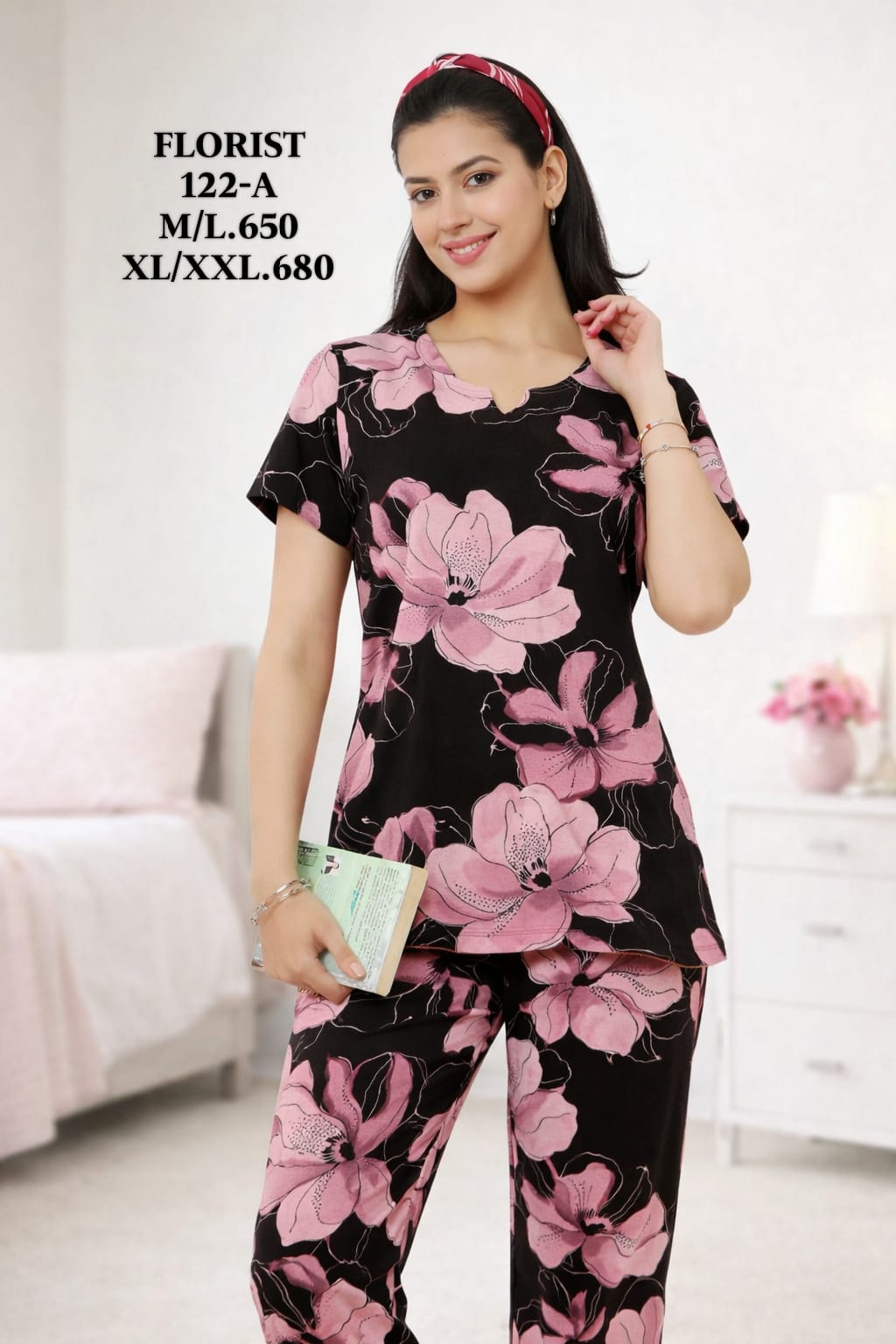 FLOURIST-NIGHT SUIT-122