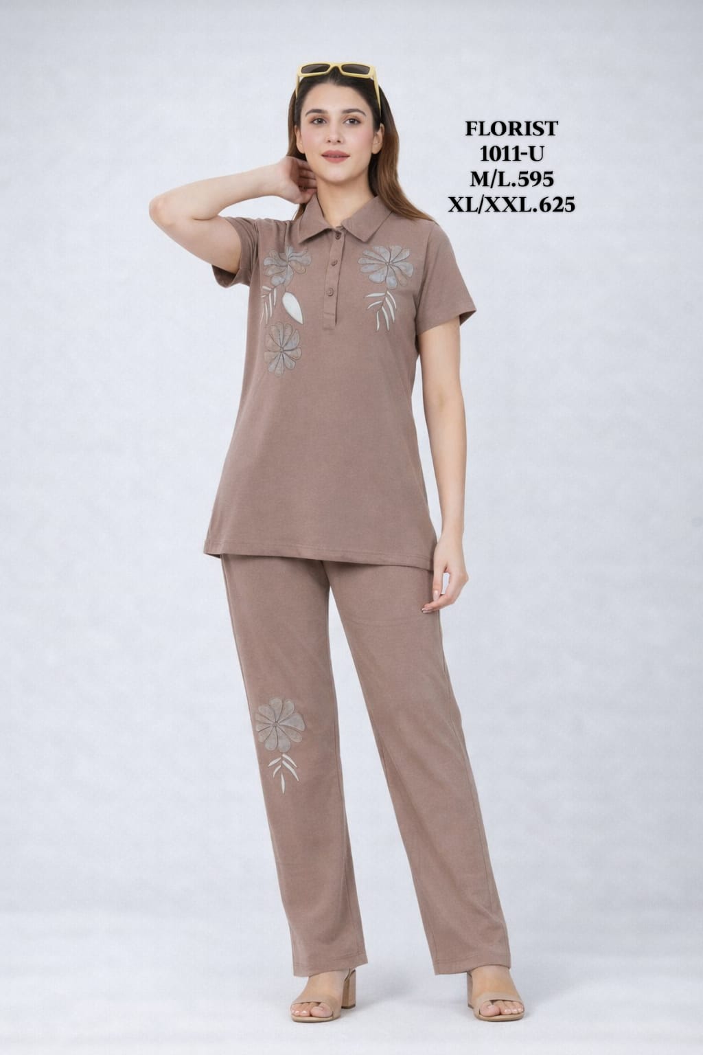 FLOURIST-NIGHT SUIT-1011-U