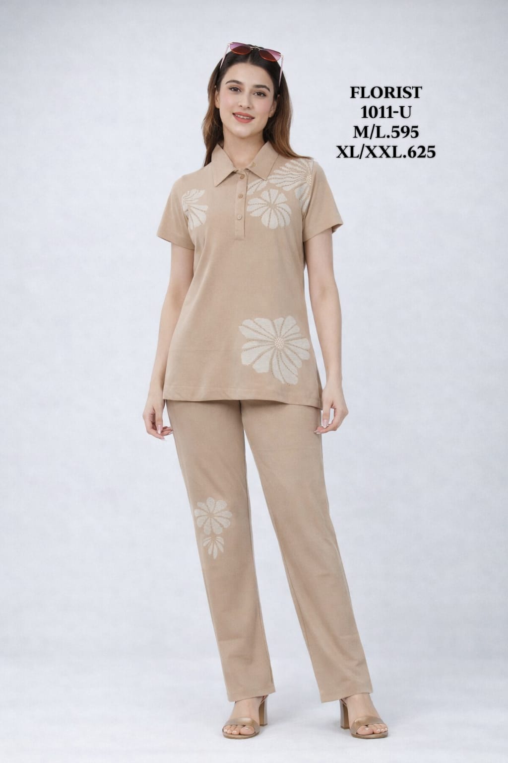 FLOURIST-NIGHT SUIT-1011-U