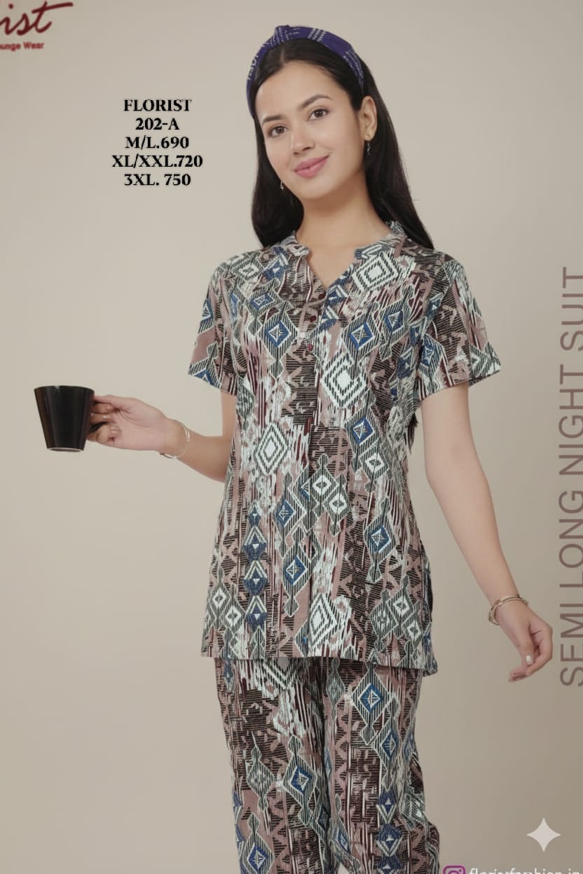 FLOURIST-NIGHT SUIT-202